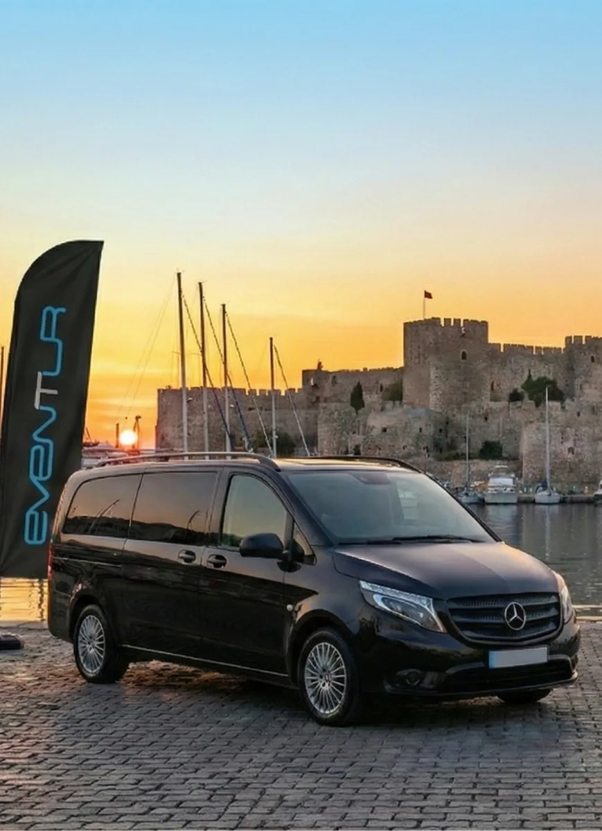 Luxury Mercedes V-Class transport service for corporate guests